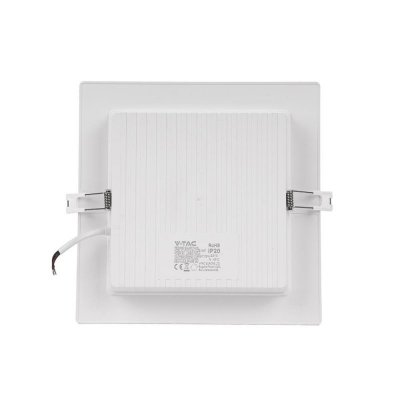Panel LED V-TAC wpuszczany premium downlight 24W kwadrat 300x300 VT-61024 3000K 2500lm
