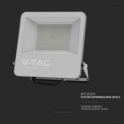 Naświetlacz LED V-TAC 100W 185Lm/W czarny VT-44105 6500K 18500lm
