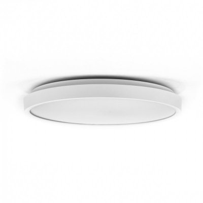 Plafon V-TAC 24W LED Okrągły 35cm Natynkowy Pilot Czujnik Ruchu IP44 Biały VT-8624S 4000K 2500lm
