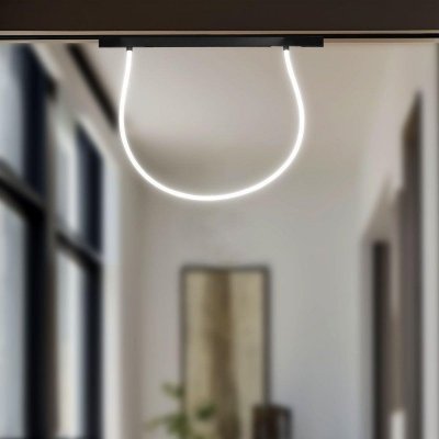 Oprawa szynoprzewód magnetyczny 48V V-TAC 23W LED CCT 30st smart 200cm WI-FI tracklight czarna VT-42024 2700K-6400K 2810lm 3 lat