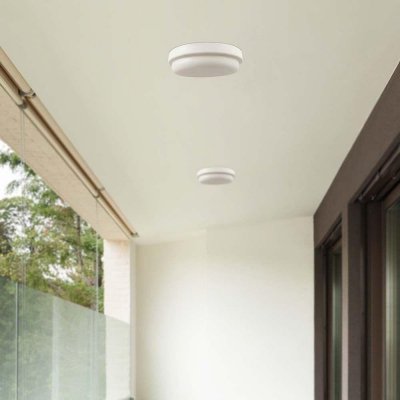 Oprawa sufitowa plafoniera V-TAC 24W LED okrągły 240x38mm IP54 VT-80024 3000K 2500lm
