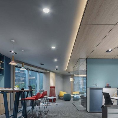 Panel wpuszczany downlight V-TAC 24W LED SAMSUNG CHIP okrągły 294x29mm VT-61024RD-S 6500K 2640lm 5 lat gwarancji