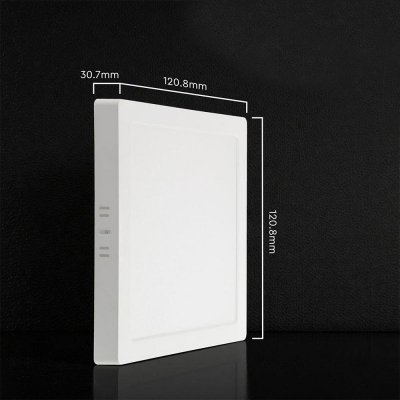 Panel natynkowy downlight V-TAC 6W LED CREE CHIP kwadrat 120x120mm VT-60006CCT 3000K-4000K-6500K 630lm 6 lat gwarancji