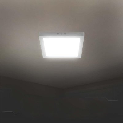 Panel natynkowy downlight V-TAC 12W LED CREE CHIP kwadrat 167x167mm VT-60012CCT 3000K-4000K-6500K 1320lm 6 lat gwarancji