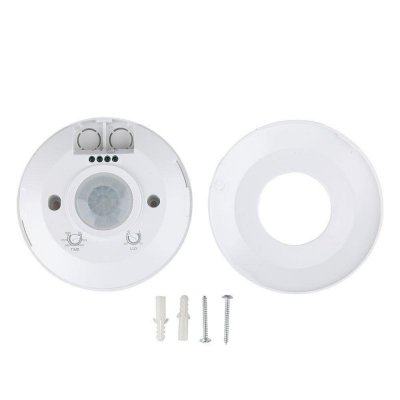 Czujnik ruchu 360st V-TAC natynkowy sufitowy slim 25mm biały VT-8027