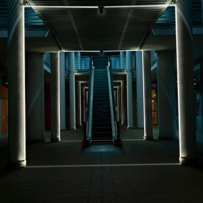 Oprawa 360st V-TAC 7W LED Iluminacja Elewacji / Wnęk okiennych Czarna IP65 VT-707 3000K 770lm
