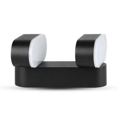 Kinkiet ścienny V-TAC 12W LED obrotowy 350st czarny VT-814 3000K 1100lm