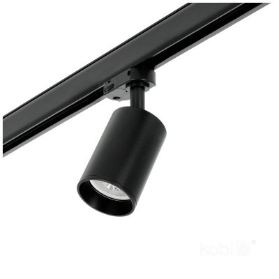 Reflektor szynowy 3-obwodowy NEXTRACK S-LINE N1 1xGU10 czarny Kobi