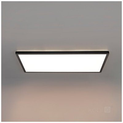 Plafon LED NIVERA SQUARE 32W 3CCT IP54 czarny Kobi Premium