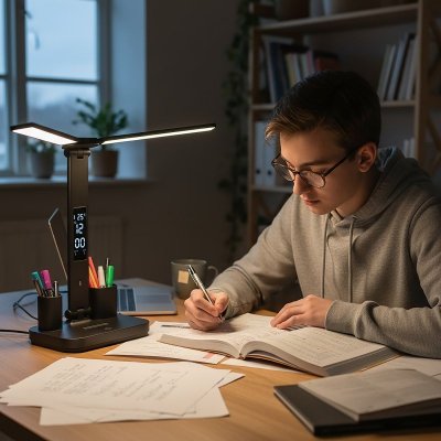 Lampka biurkowa LED NOBLITE P 5W 3CCT czarna LED2B