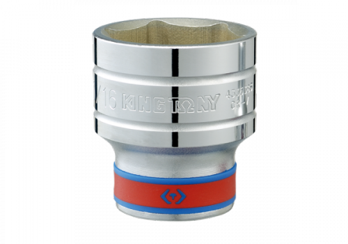 NASADKA KRÓTKA 1/2&quot; CALOWA 5/16&quot; x 38mm 6-kąt. Cr-v King Tony