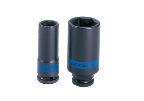 NASADKA DŁUGA UDAROWA CIENKOŚCIENNA 1/2&quot; 22mm x 80mm, 6-kąt King Tony