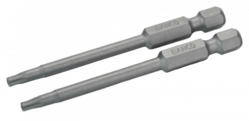 Bit 1/4&quot; do śrub TORX, z otworem centrującym TR15x70 mm, 2 szt. BAHCO