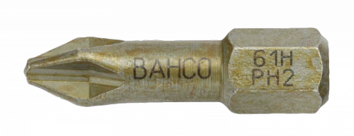 Bit utwardzony 1/4&quot; Torsion PH3x25 mm, 5 szt. BAHCO