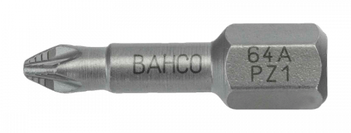 Bit udarowy 1/4&quot; Torsion ACR PZ3x25 mm, 10 szt. BAHCO