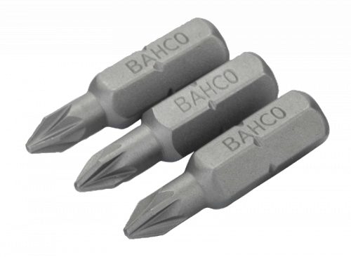 Bit 1/4&quot; PZ3x25 mm, 3 szt. BAHCO