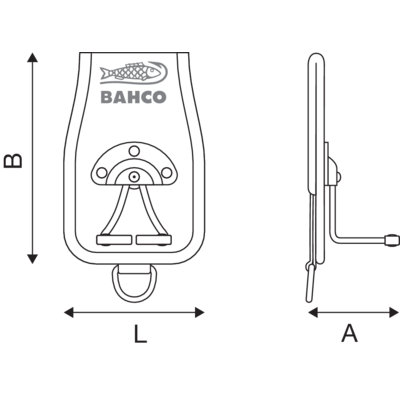Uchwyt na młotek 165mm BAHCO
