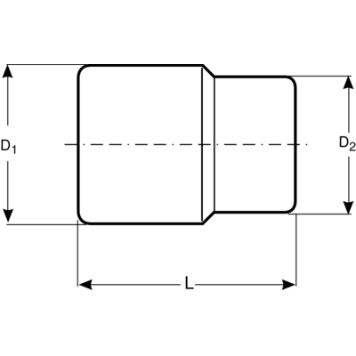 Nasadka 3/4&quot; 6-kątna 32 mm ze stali nierdzewnej BAHCO