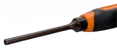 Punktak równoległy cylindryczny 4 mm z osłoną, uchwyt dwukomponentowy 165 mm BAHCO