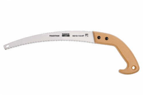 Piła sadownicza 280 mm 6Z/Cal z drewnianą rękojeścią BAHCO