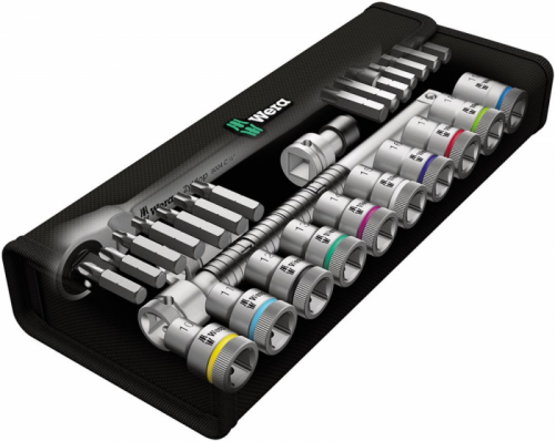 Zest.wymien.nasadek 1/4&quot; ZYKLOP switch,28-cz. Wera