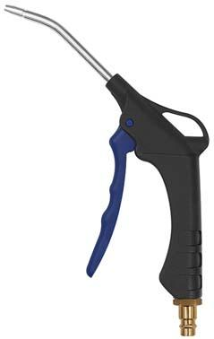Pistolet wydmuch.z tworz.sztucz., z przedluzka, ze zlaczem wtykowym 7,2 RIEGLER