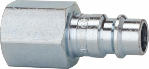 Nypel wtykowy, hartowany,ocynk,Ønomin.7,2-7,8, mm gwint wewnetrzny G 3/8&quot; RIEGLER