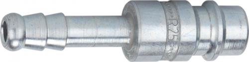 Nypel wtykowy, hartowany,ocynk,Ønomin.7,2-7,8, mm, Ø wewn. weza Ø6mm RIEGLER