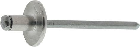 Nit jednostronnie zamyk. ,aluminium, z duzym lbem K12 4x12mm GESIPA  (500 szt.)