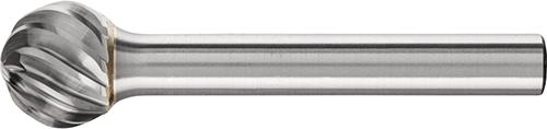 Frez trzpien. z weglika spiekanego, kulisty 0807, stal nierdzewna 6mm 8x7mm Pferd