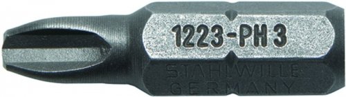 Końcówka wkrętakowa BIT 5/16&quot; PH1 krzyżak.,b.mocna STAHLWILLE
