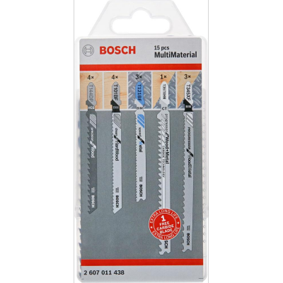 Zest.brzeszczotów do wielu materiał.14 + 1 częśc. Bosch