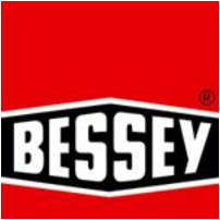 Ścisk śrubowy, stalowy z rękojeścią 2-kompon. 500x120mm rękoj.składana Bessey