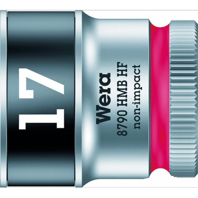 Końcówka klucza nasad. 3/8&quot; 17mm HF Wera