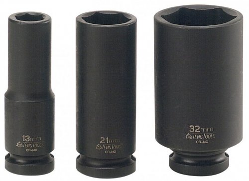 Nasadka maszynowa długa 1/2&quot; 21 mm DIN Teng Tools