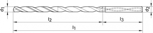 Wiertło kręte HSSE INOX 8,3mm GÜHRING