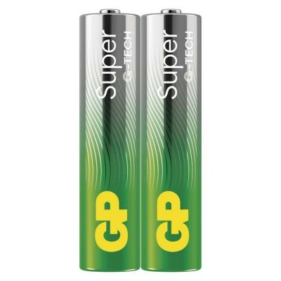 GP Bateria alkaliczna SUPER AAA (LR03) 2SH / w/Barcode label