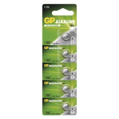 GP Bateria alkaliczna guzikowa 192F (LR41) 5BL