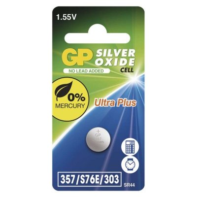 GP Bateria guzikowa do zegarków 357F (SR44, SR1154) 1BL