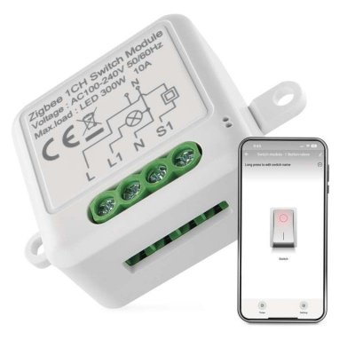 GoSmart Moduł włączeniowy IP-2101SZ, ZigBee, 1-kanałowy