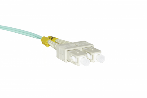 Patchcord duplex MM OM3 SC/UPC-SC/UPC 50/125 1m