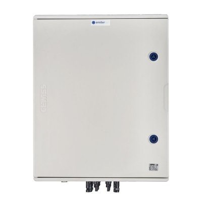 Rozdzielnica przył. DCAC hermetyczna IP66 EMITER z ogranicznikiem przepięć DC Dehn 1000V typu 1+2, 4 x łańcuch PV, 4 x MPPT // o