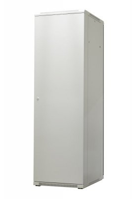 Szafa ramowa stojąca EmiterNet Top, 42U, drzwi przód blacha/szkło, 600x800x1980mm (szer./gł./wys.) (w zestawie: panel 4 wentylat