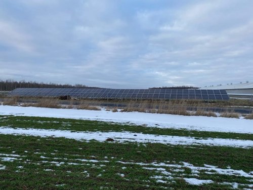 Konstrukcja fotowoltaiczna gruntowa na 16 paneli 6,5kW - zestaw elementów