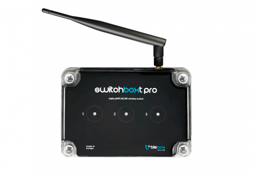 Bezprzewodowy potrójny wyłącznik dużej mocy 230V switchBoxT PRO