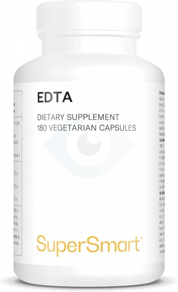 EDTA 250mg 1000mg- 180 kapsułek, Detox, Cardiovascular - Effective chelator
