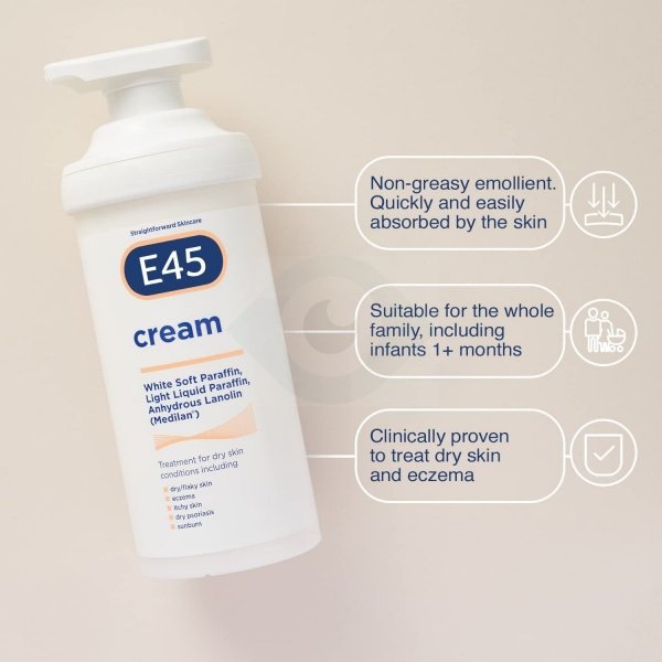 KREM CREAM E45  (500g)