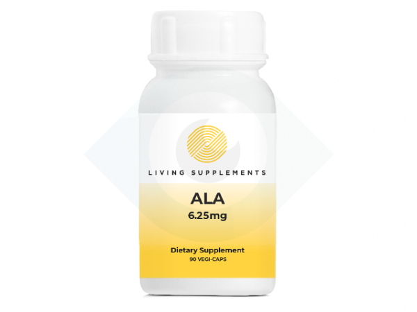 Kwas alfa liponowy ALA 6.25 mg - 90 kapsułek Alpha Lipoic Acid