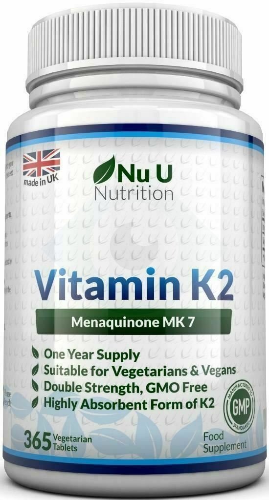 Witamina K2 MK-7 200mcg 365 tabletek NA ROK