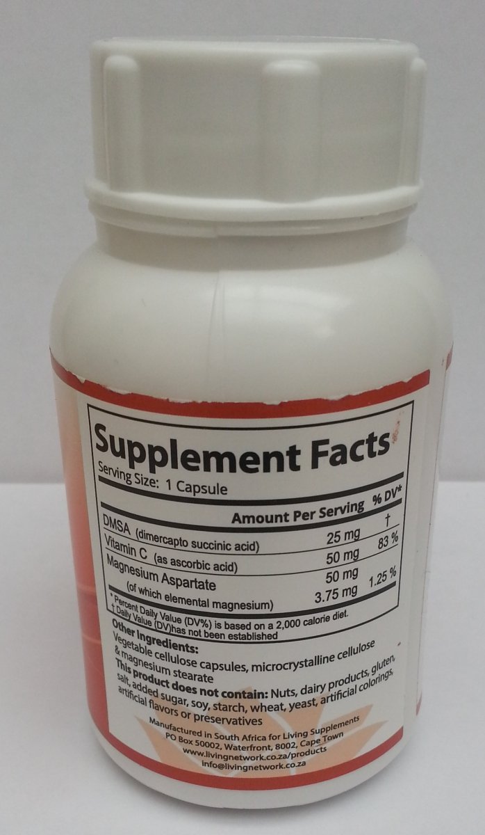 DMSA (25 mg, 100 Caps)